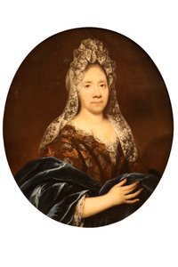 Retrato de uma grande senhora. de Jean Ranc