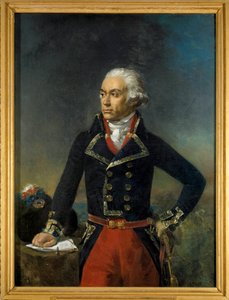 Retrato de Charles Francois Dumouriez, General em Chefe da Armee do Norte 1792 (1739-1823) Pintura de Jean-Sebastien Rouillard (1789-1852) 1835 Sol. 1,35x1 m.