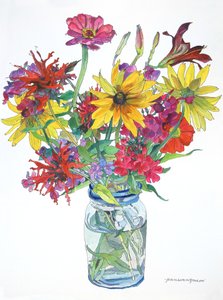 East Boothbay, 2010 (aguarela e tinta sobre papel) de Jean Swan Gordon