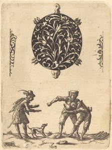 Design para um pingente em forma de tartaruga de Jean Toutin