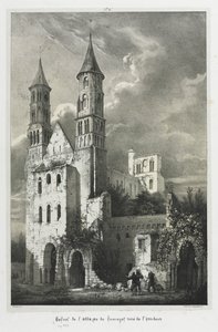 Ruínas da Abadia de Jumièges de Jean Truchot