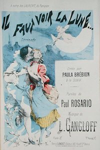 Capa de uma partitura para 