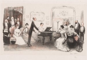 A Noite Bourgeoise, 1907. de Jean Veber