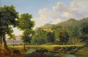 Paisagem com um cavaleiro, c.1808-10