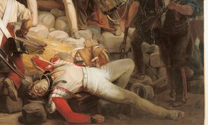 Lutando no Hotel de Ville, 28 de julho de 1830, 1833 (detalhe de 39427)