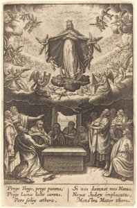 A Assunção da Virgem de Jean Waldor after Jacques Callot