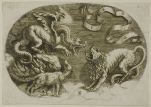 Leão, dragão e raposa