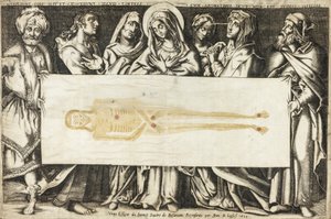 O Santo Sudário de Besançon, 1634 de Jean de Loisy