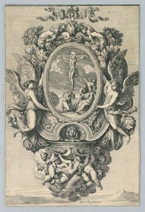 Design para bicas de água benta, de "Inventions Pour Faire des Plaques" de Jean le Pautre