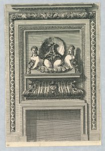 Projeto para um Mantlepiece de Jean le Pautre