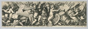 Frisos: Troféus de Armas e Putti
