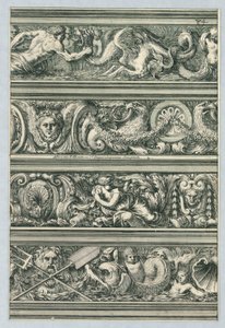 Prato de Frises pour les architraves, cornices, et autres ornements d