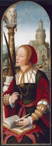 Santa Bárbara, c.1520 de Jean the Elder Bellegambe