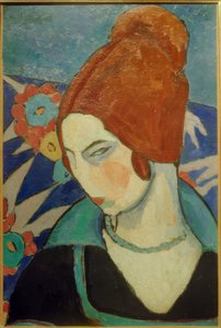 Auto-retrato, 1916 de Jeanne Hébuterne