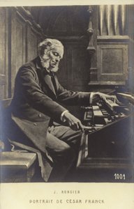 Cesar Franck, compositor, pianista, organista e professor de música nascido na Bélgica que trabalhou em Paris durante sua vida adulta (1822-1890) de Jeanne Rongier