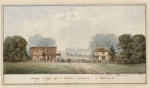 Design para os Lodges no Edensor em Chatsworth Park
