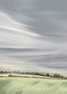 Céu sereno no campo de Jenna Alheit