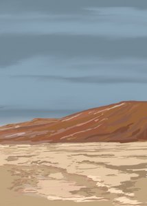 Paisagem serena do deserto de Jenna Alheit