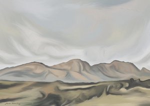 Montanhas serenas do deserto de Jenna Alheit