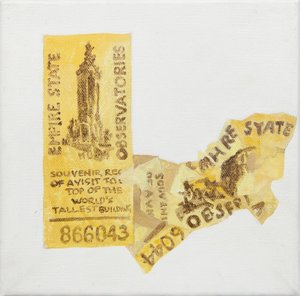 Bilhete antigo do Empire State Builidng de Jennifer Abbott