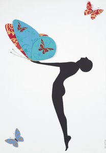 As borboletas, 2008 (acrílico sobre tela)