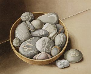 Taça de Pedras, 2005 (wc no papel) de Jenny Barron