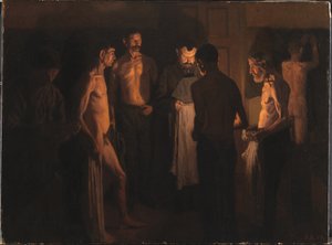 Hora de dormir no abrigo de Jens Birkholm