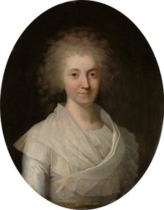 Dinamarquês: Retrato de Maren Juel Retrato de Maren Juel de Jens Juel
