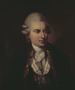 Retrato do Conde Johann Friedrich Struensee (1737-1772) (óleo sobre tela)