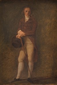 Esboço de retrato. Pintor N.A. Abildgaard (?).