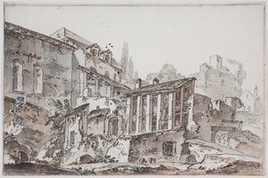 Composição arquitetônica, Roma