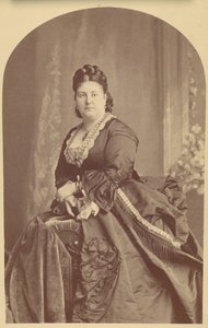 A soprano britânica Euphrosyne Parepa-Rosa 1836-1874, década de 1870.