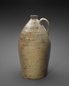 Jug, c. 1866-1900 (grés alcalinizado) de Jeremiah S. (attr.to) Hogue