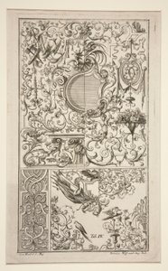 Design Ornamental Grottesque de Jeremias Wolff