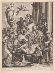 Martírio de São Erasmus
Divi Erasmi martyrium crudelissimum. (título sobre o objecto) de Jerôme David