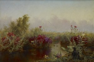 Caça ao Pato, 1867 de Jerome Thompson