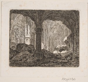 Interior da mesma Ruína 1806