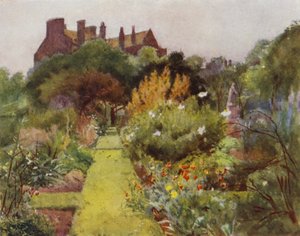 Physicke Garden, Chelsea, Vista do Jardim (cor litho)