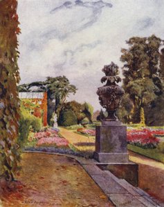 Sion, Olhando para o rio Tamisa (cor litho) de Jessie MacGregor