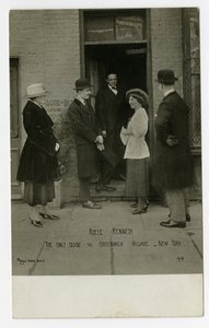 Adele Kennedy, a única guia de Greenwich Village, Nova Iorque, EUA de Jessie Tarbox Beals