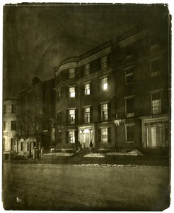 Beacon St, Boston, Mass, EUA, c.1902-10 (foto gelatina prateada) de Jessie Tarbox Beals