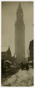 Custom House, Boston, EUA, c.1902-10 (foto em prata gelatina) de Jessie Tarbox Beals