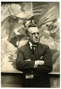 Dudley Crafts Watson - Chicago Art Institute, c.1913-40 (foto em prata gelatina) de Jessie Tarbox Beals