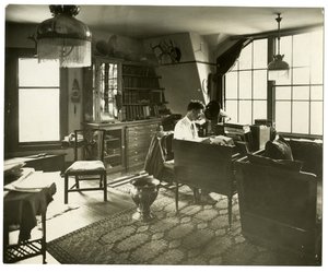 Ernest Thompson Seton, c.1918 (foto em prata gelatina) de Jessie Tarbox Beals
