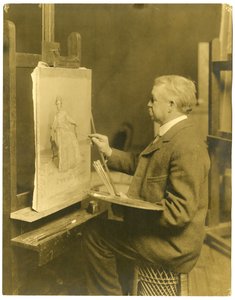 Frank Willett, c.1905-40 (foto em prata gelatina) de Jessie Tarbox Beals