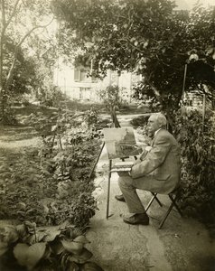 Harry Fenn, artista, c.1905-11 (foto em prata gelatina) de Jessie Tarbox Beals