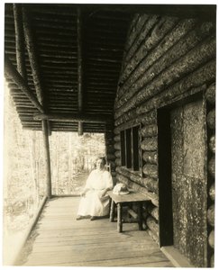 Sra. Edward McDowell Marian Griswold (Nevins) MacDowell, Peterboro NH, Colônia McDowell MacDowell de Jessie Tarbox Beals