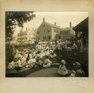 Nantucket Island, Mass, c.1905-15 (foto gelatina prateada) de Jessie Tarbox Beals