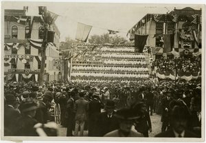 Newburgh: Bandeira viva de Jessie Tarbox Beals