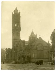 Old South Church, Boston, EUA, c.1902-10 (foto em prata gelatina) de Jessie Tarbox Beals